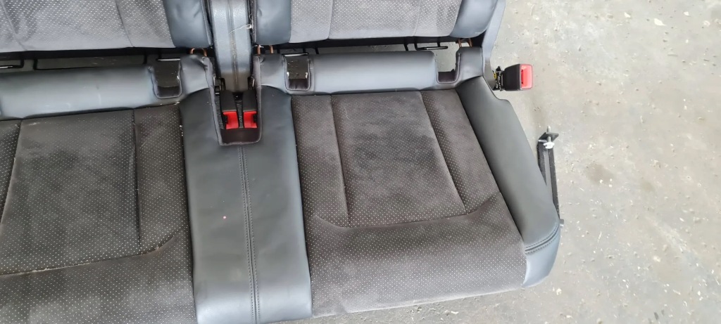 фото №10, Q7 4m ii сиденье сиденья заднее сиденье 3 ряд iii rzędu задний s-line кожа alcantara