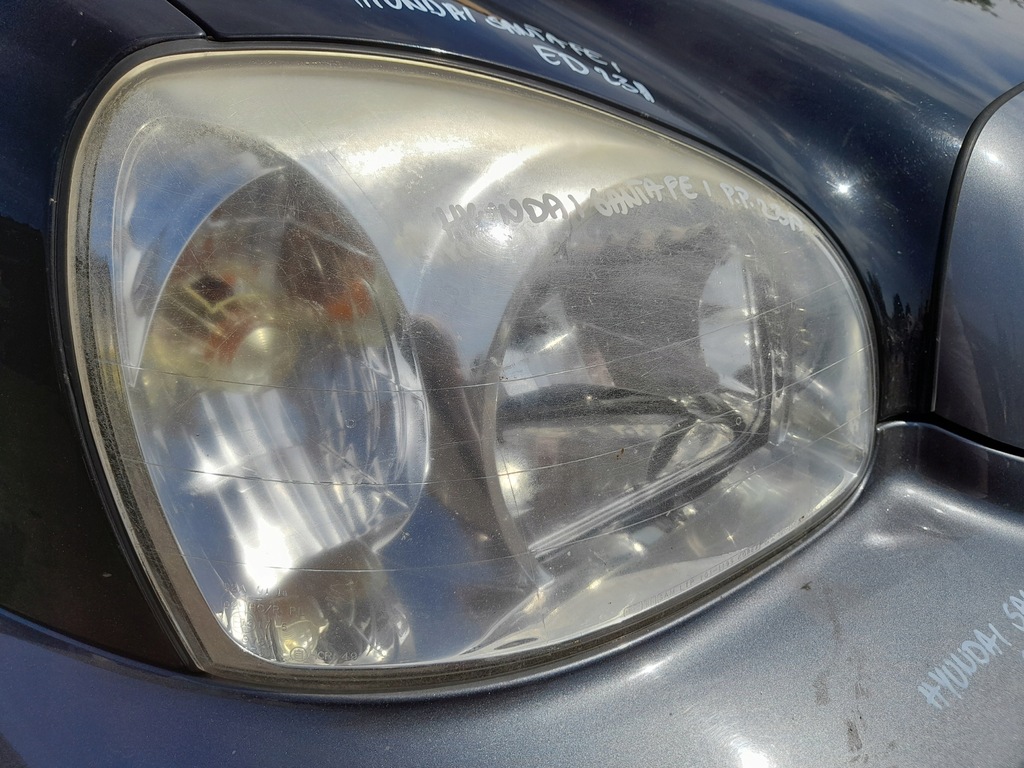 фото №9, Hyundai santa fe i lift лампа правый перед правая