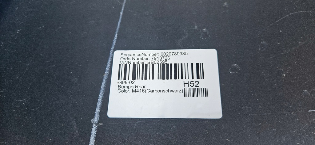 фото №13, Бампер bmw ix3 g08 lift lci 21- bev задня 6xpdc m-pakiet задній