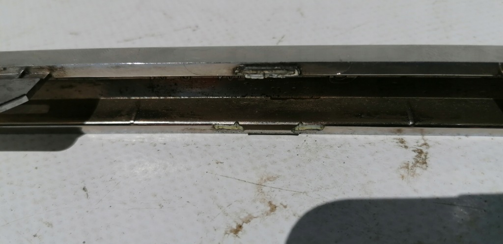 фото №13, Bmw 7 g11 хром молдинг середня бампера задня 15r-