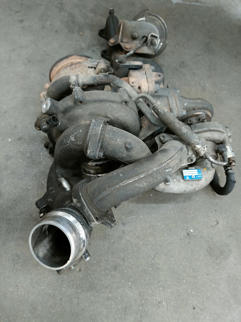 фото №8, Турбонагнетатель bmw 7796355 e83,e70,e71,e60,e90 m57 biturbo