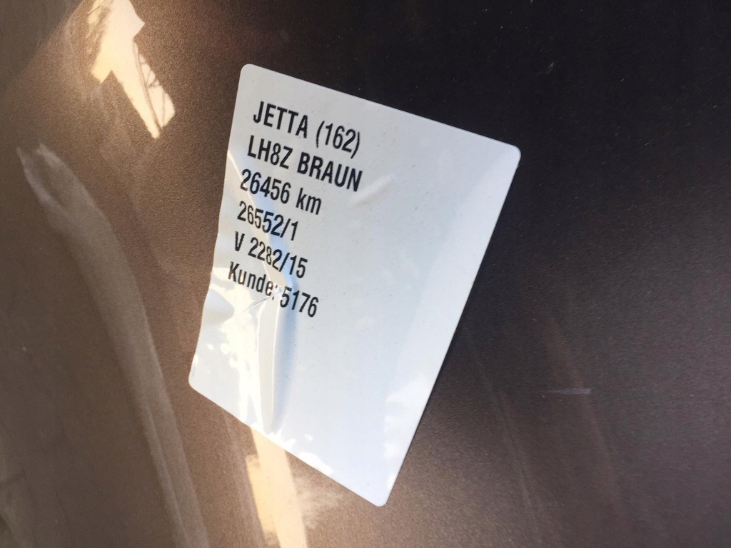 фото №16, Vw jetta 5c0 бампер задня orginał usa lh8z