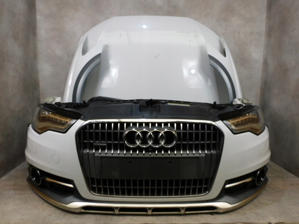 фото №1, Audi a6 c7 4g allroad kompletny перед бампер лампы капот pas full le радар