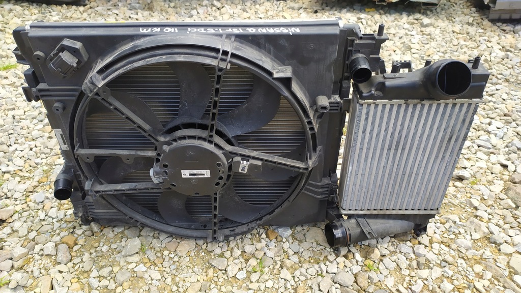 фото №6, Qashqai j11 1.5 dci радиатор вентилятор комплект