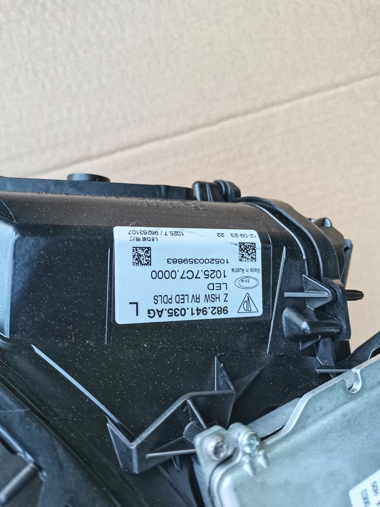 фото №10, Porsche boxster cayman 718 kpl. лампа перед 982941035ag 982941036ag full led