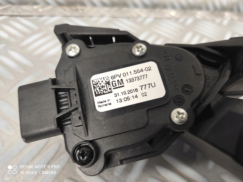 фото №3, Педаль газу потенціометр opel astra v k