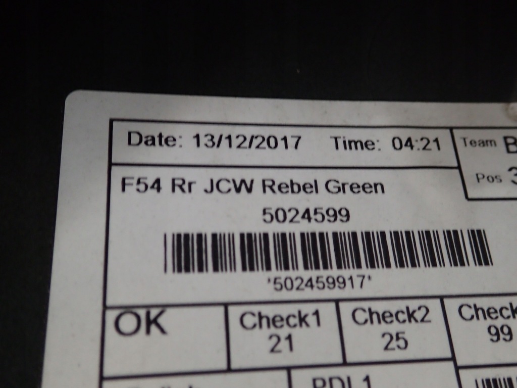 фото №10, Бампер задня mini cooper f54 jcw clubman