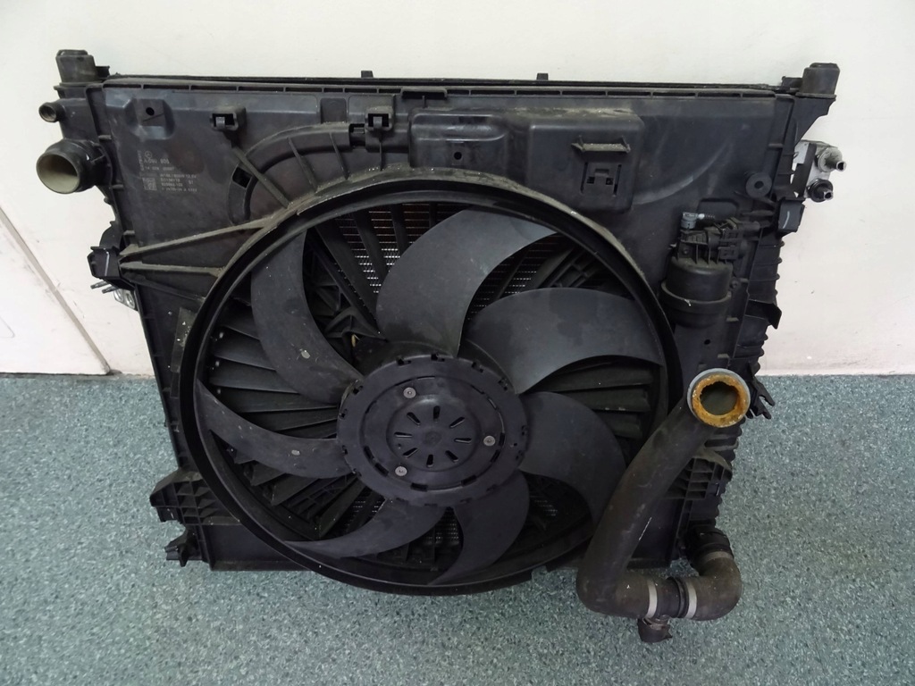 фото №9, Mercedes ml gle gl gls 166 w166 x166 pas передній радіатор