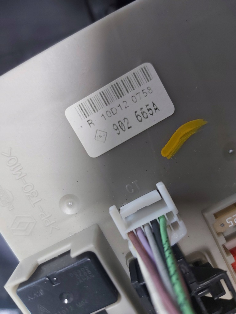 Renault clio 3 модуль bsi коробка 902665a Оригинал