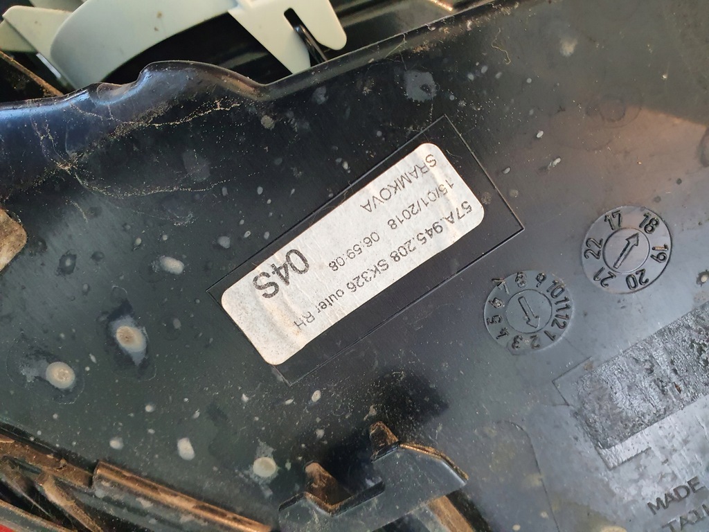 фото №8, Skoda karoq 17-22 лампа задняя задняя правая