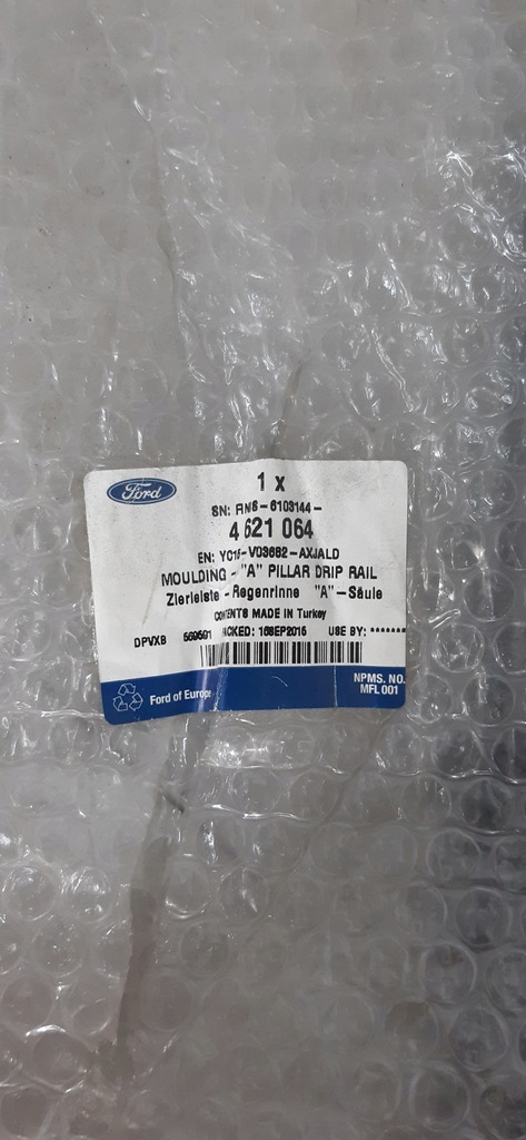 фото №8, Ford transit mk6 блок двигателя молдинг стекло правая yc15-v03682-axjald