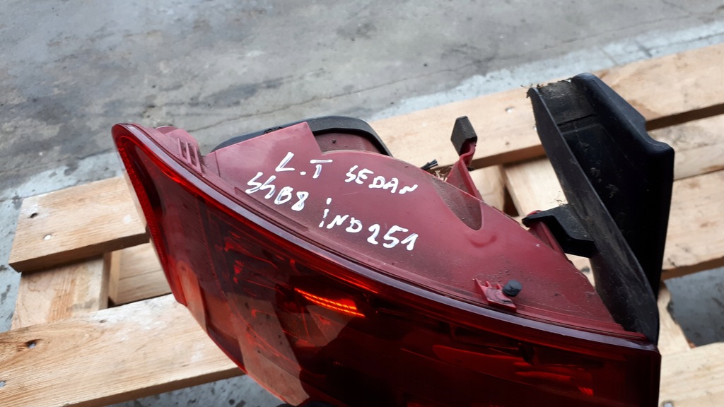 фото №6, S4 b8 a4 лампа левая левый задняя w крыло led sedan