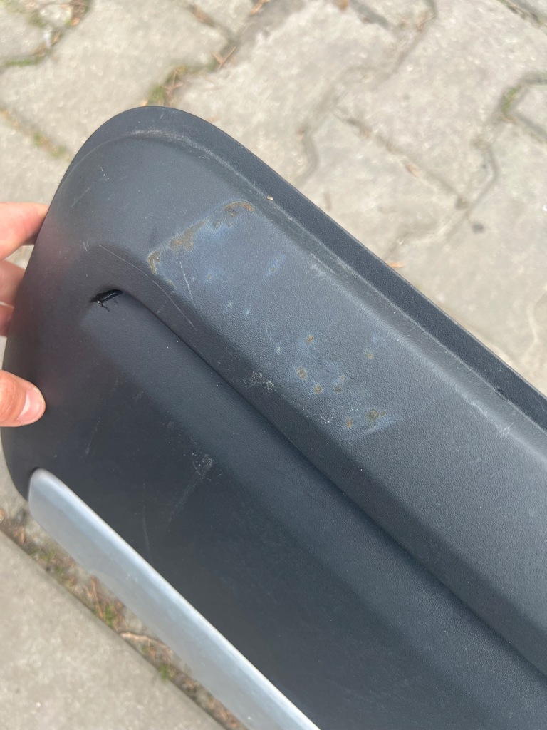 фото №7, Накладка молдинг бампера задняя fiat panda iii cross