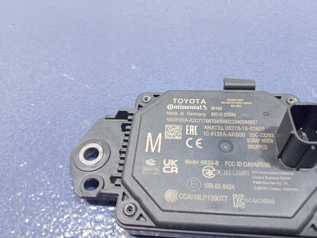 фото №3, Toyota yaris iv датчик поперечина движения 882100d040