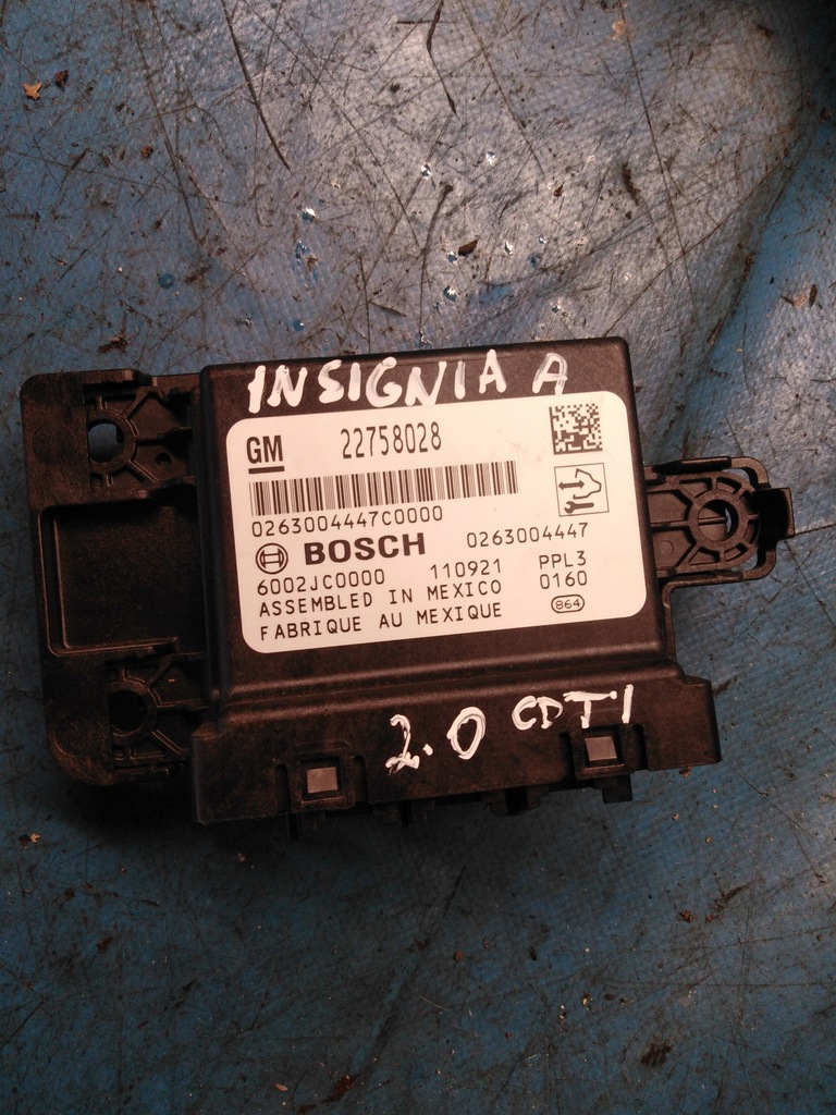 фото №1, Модуль парковки pdc парктроник opel insignia a