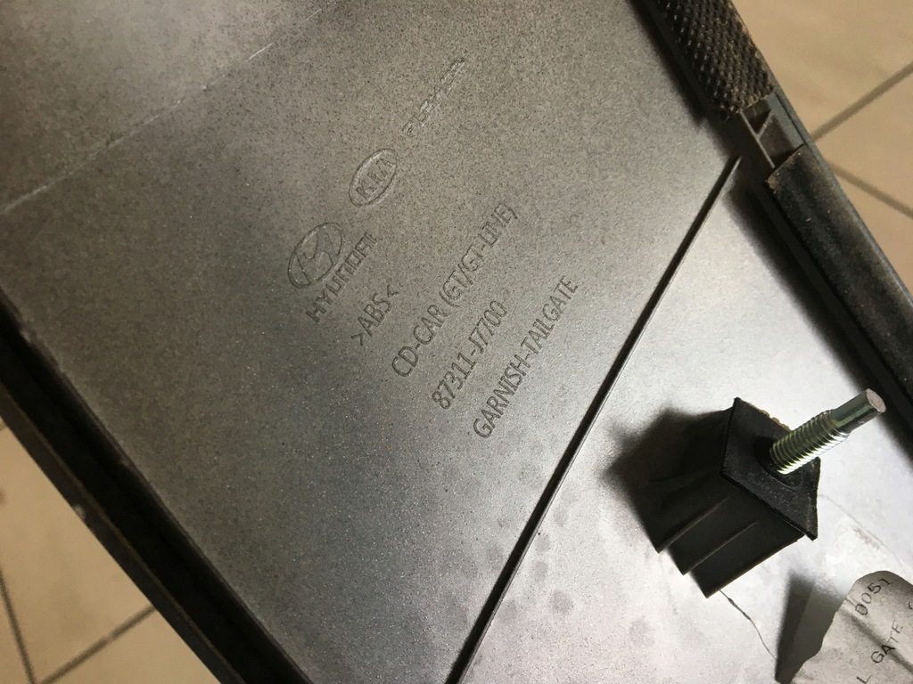 фото №6, Kia proceed gt iii 18- накладка молдинг кришки lak h8