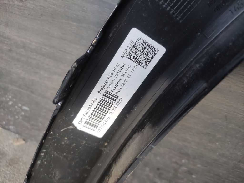 фото №7, Молдинг крыла левый задняя bmw x1 u11