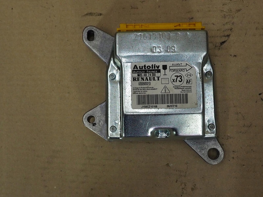 фото №1, Vel satis модуль датчик подушка безопасности 8200905313