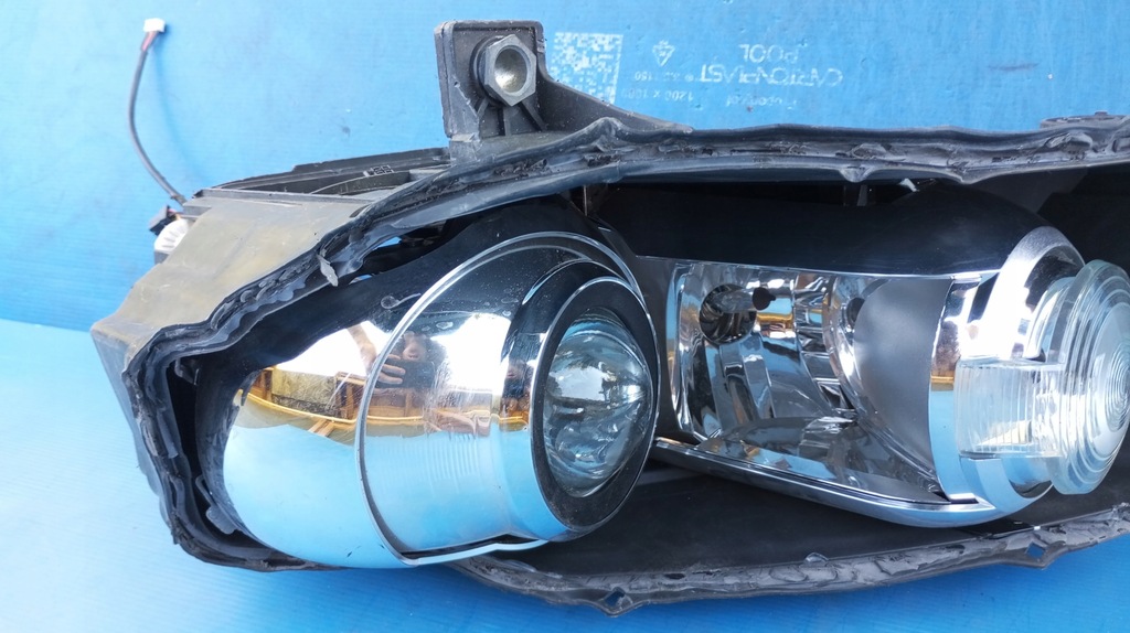 фото №8, Корпус лінза лампа лівий перед ксенон eu 3c0941751d vw passat b6 поворотний