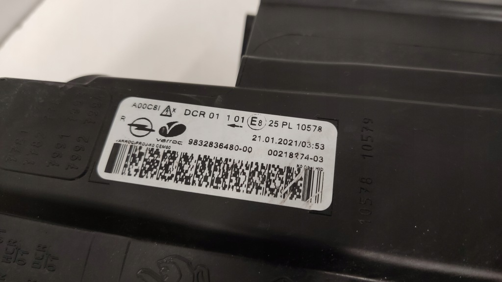 фото №12, Opel zafira d iv vivaro iii ксенон лампа права