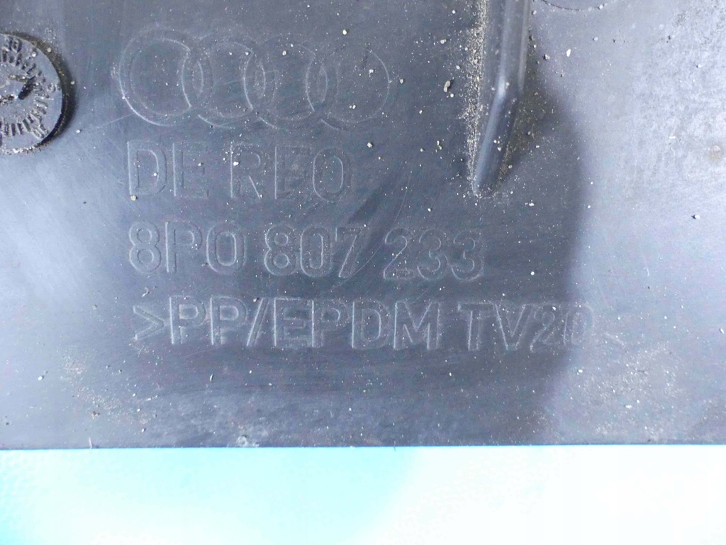 фото №10, Защита пластиковая pod бампер audi a3 8p 8p0807233