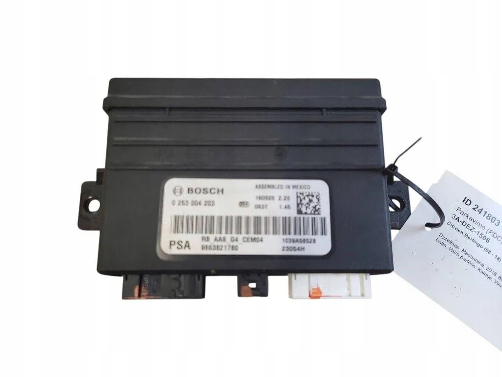 Купити Модуль pdc peugeot 2008 ii 0263004203 1.6l дизель 2018