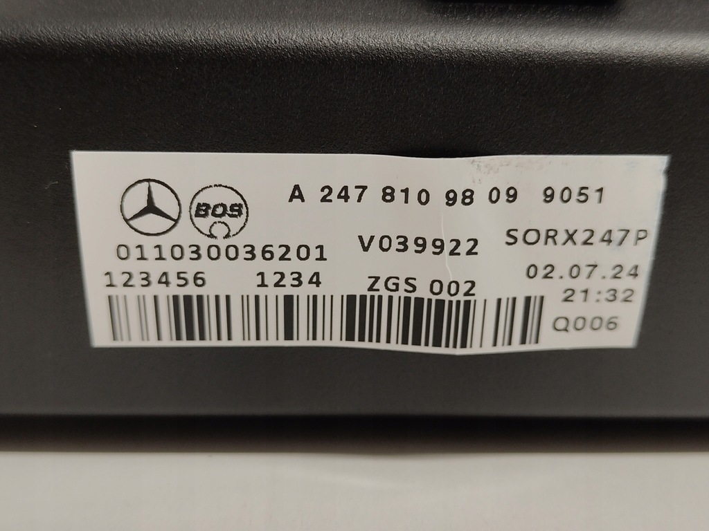 фото №9, Mercedes glb x247 шторка багажника nowa оригінал 2019-