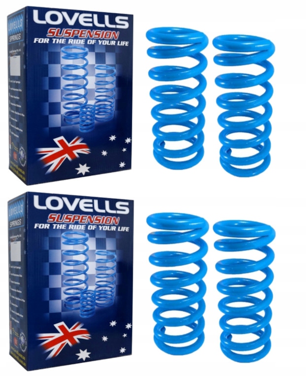 фото №1, Пружини комплект +2 cale nissan xtrail t30 lovells