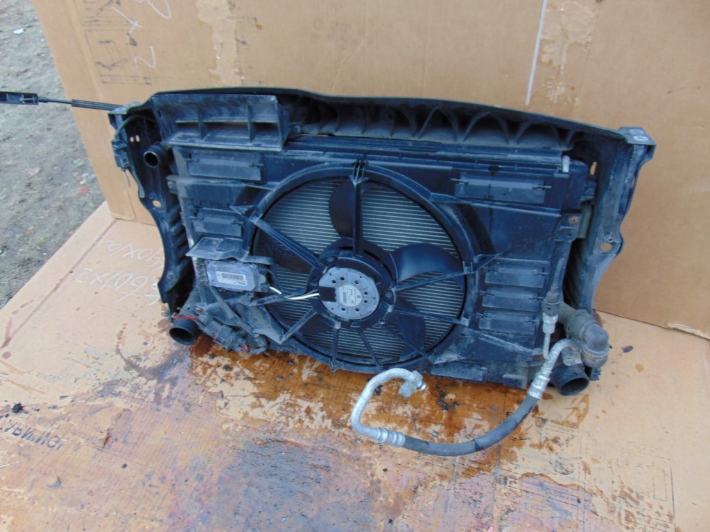 фото №13, Комплект радиатор pas усилитель vw golf vi 1.6 tdi