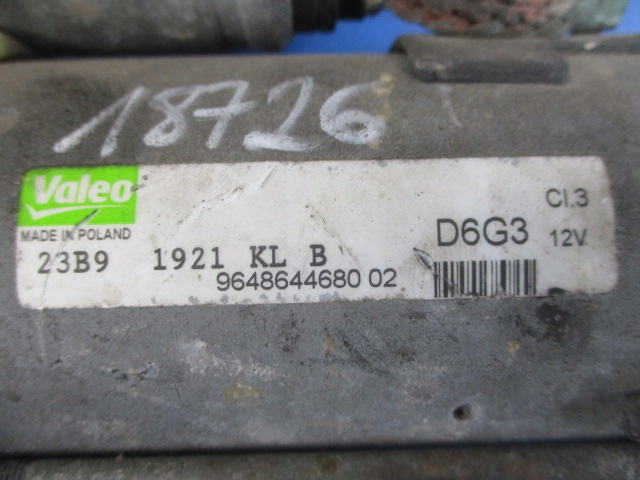 фото №4, Peugeot 207 1.4b стартер 9648644680 перевірений