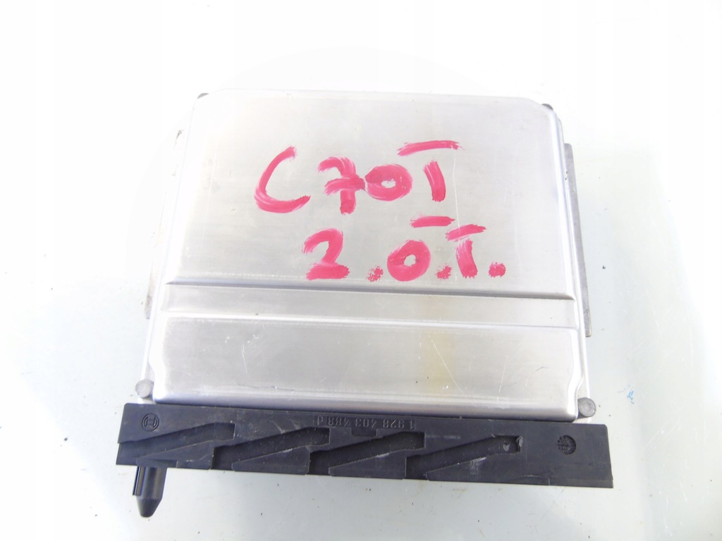 фото №1, Бортовой компьютер блок управления volvo c70 i 2.0t 0261207856