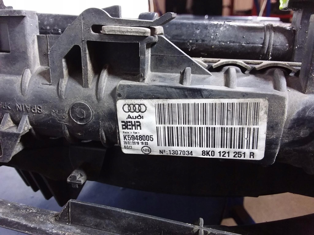 фото №15, Audi q5 8r 2.0 tdi підсилювач pas радіатор