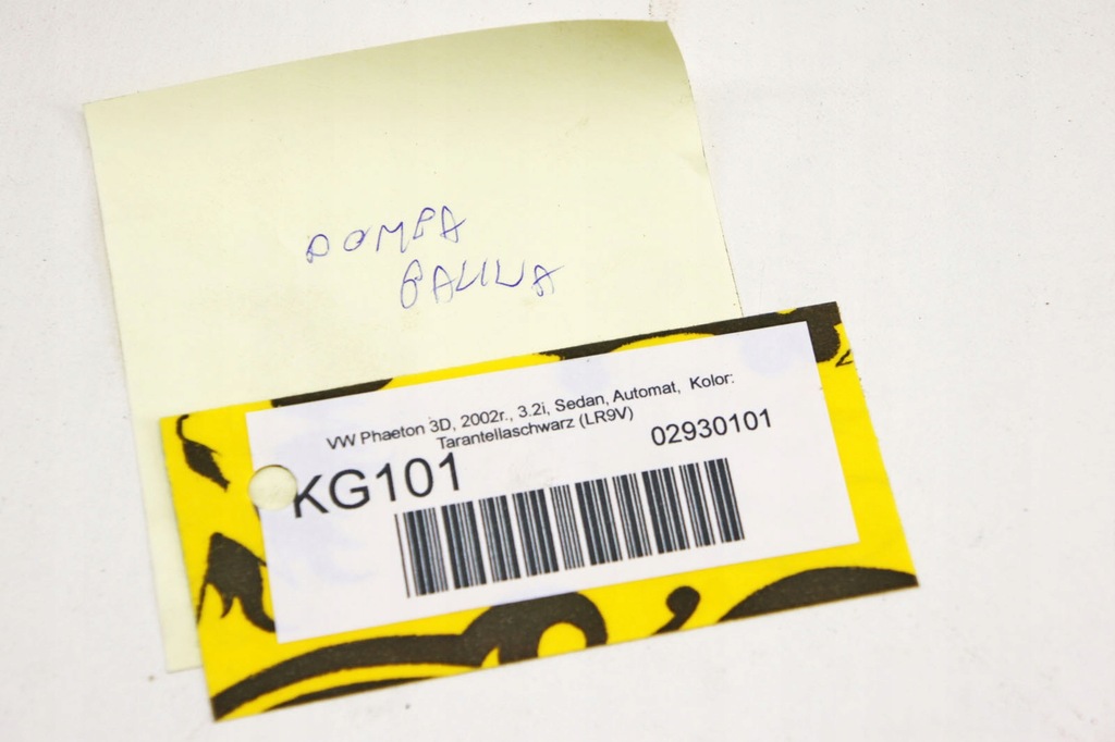 фото №6, Kg101 vw phaeton 3.2i насос пального kpl