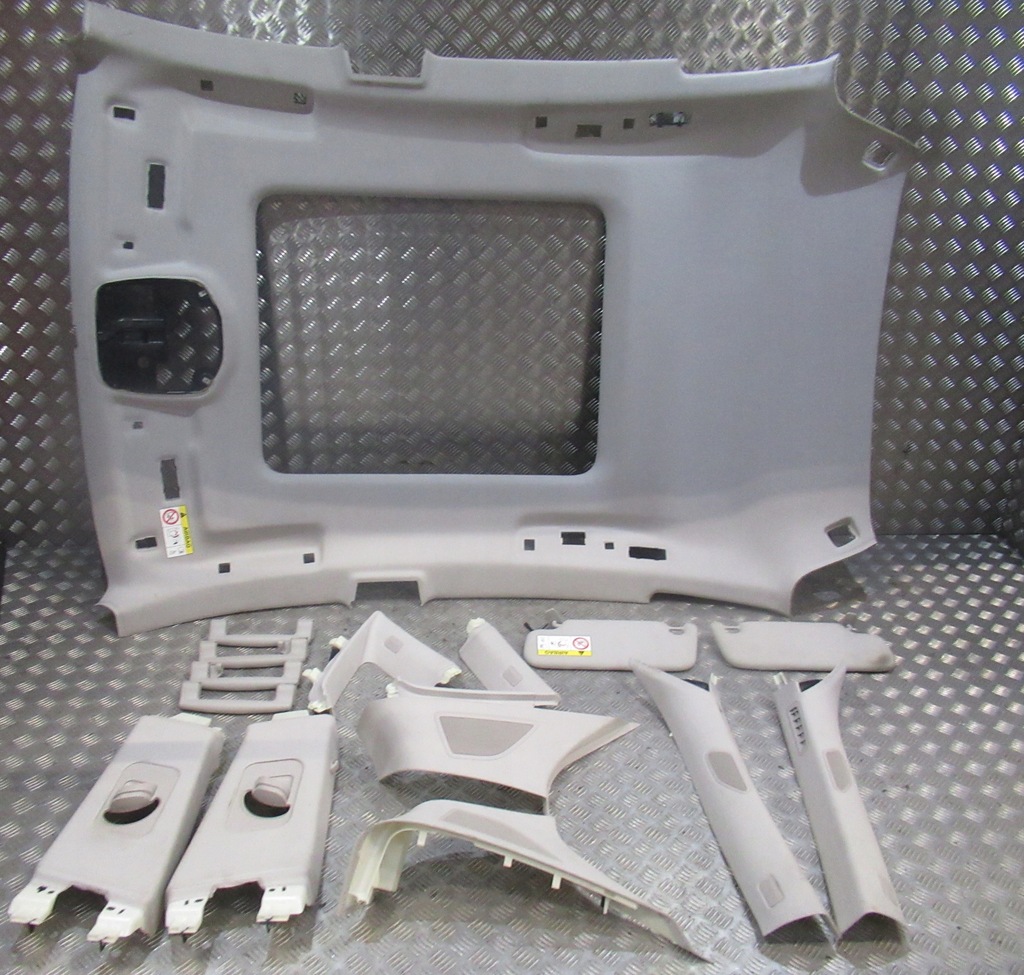 фото №1, Maserati levante стеля стійки alcantara комплект