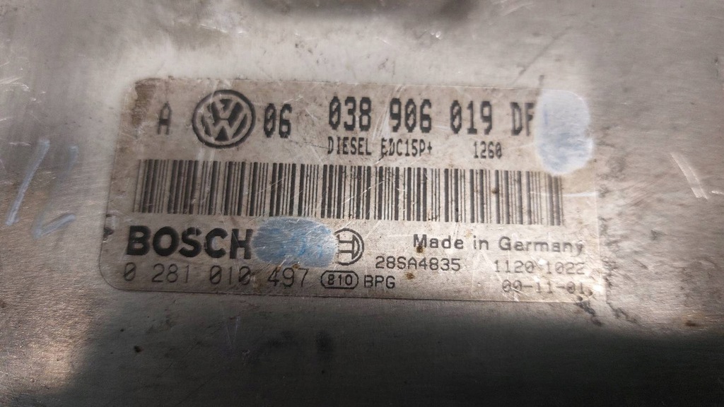 фото №9, Набор стартовый volkswagen passat b5 038906019df 4b0905851a 3b0920802a