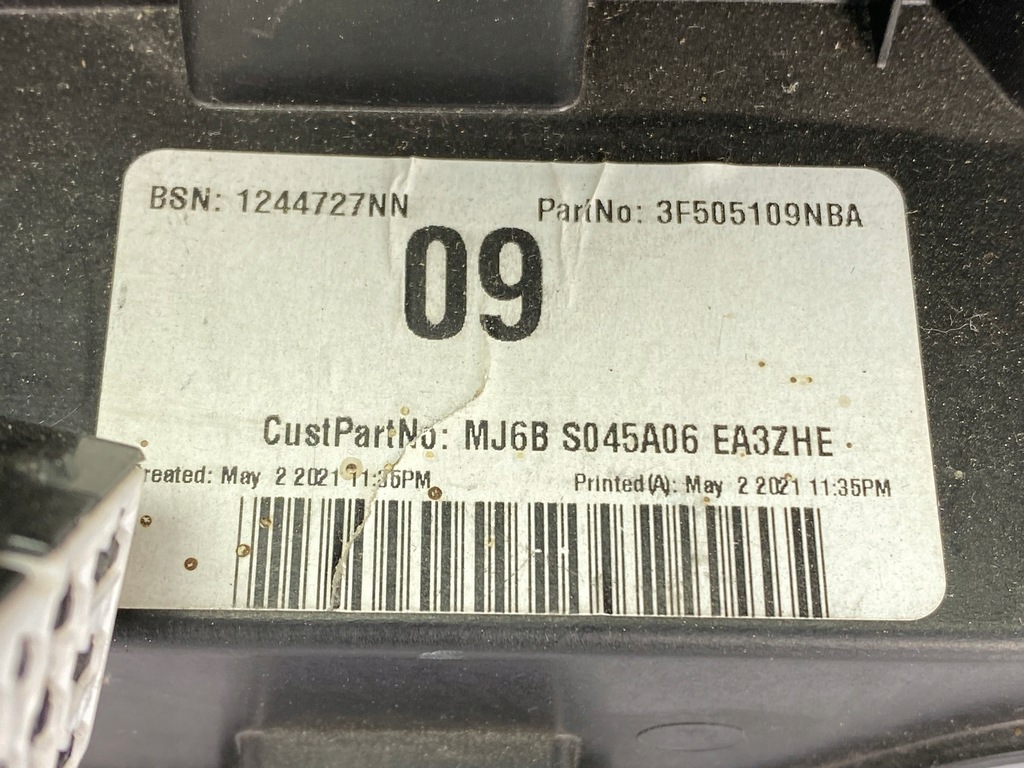 фото №14, Тунель середній ford escape kuga mk3 2020+ usa