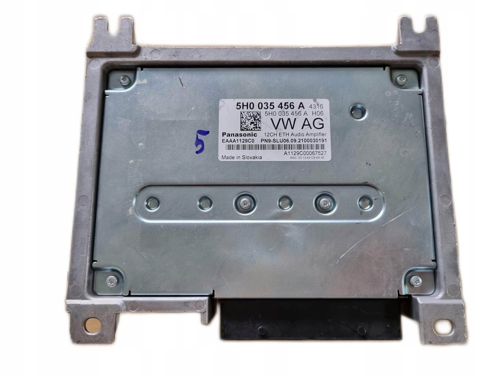 фото №1, Підсилювач vw golf viii 5h0035456a dopiszę