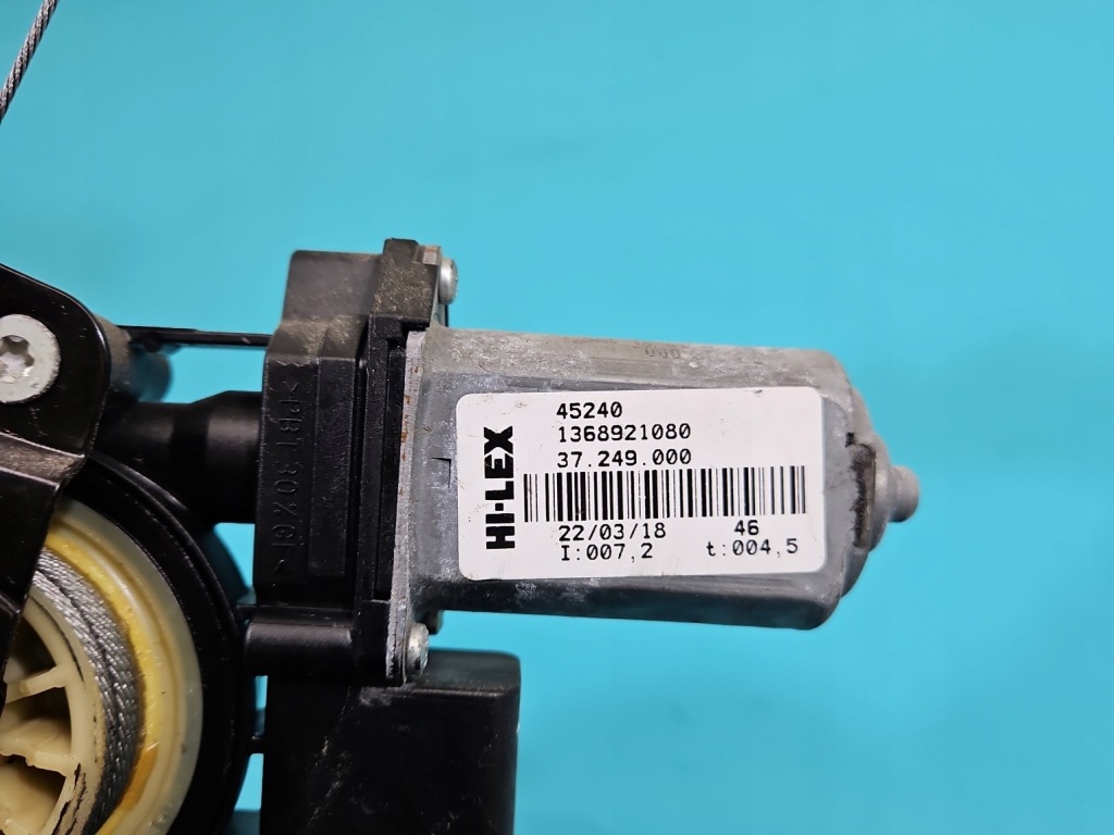 фото №9, Подъемник перед правый стекло подъемник fiat ducato iv 6pin 1368921080 2d hb