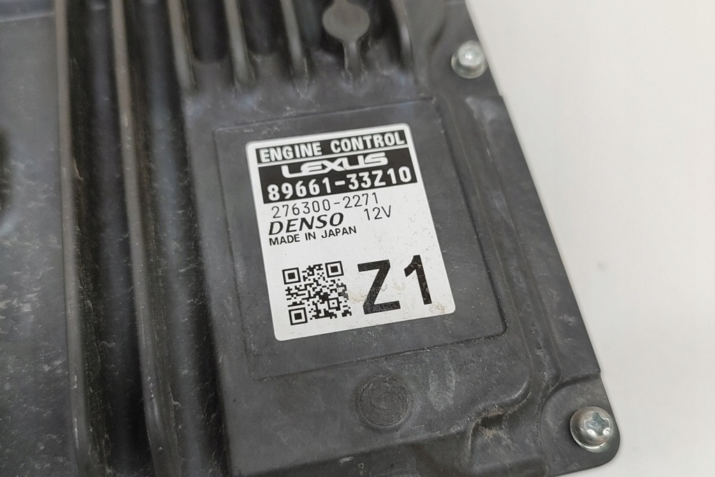 фото №6, Lexus es xz10 блок керуючий двигуном ecu 89661-33z10 2.5 гібрид 160