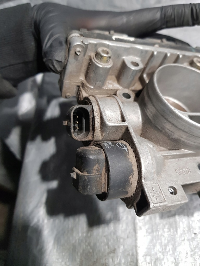 фото №7, Дроссельная заслонка бортовой компьютер двигателя fiat punto ii 1.2 8v