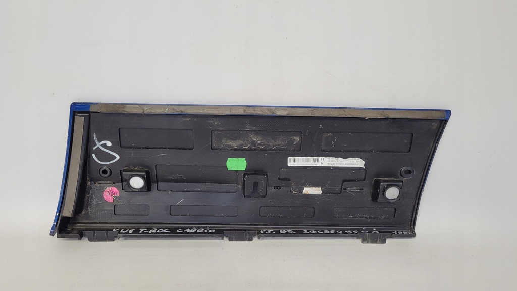 фото №2, Vw t-roc r-line cabrio молдинг na крыло правая задняя oryg