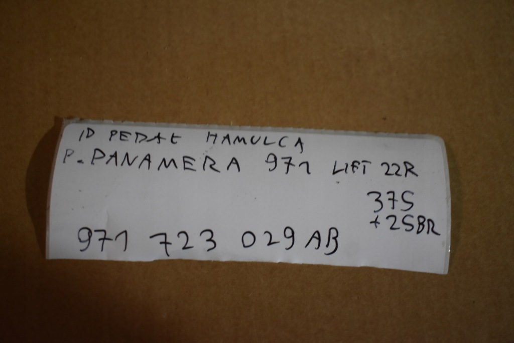 фото №7, Idealny педаль гальма porsche panamera 971 lift 22r. 1