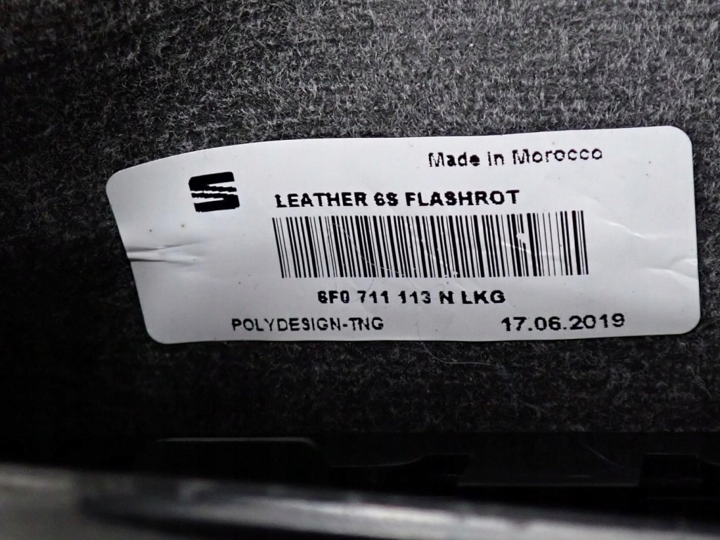 фото №14, Туннель подлокотник europa оригинал 6f0864207h seat ibiza v 6f fr 19r