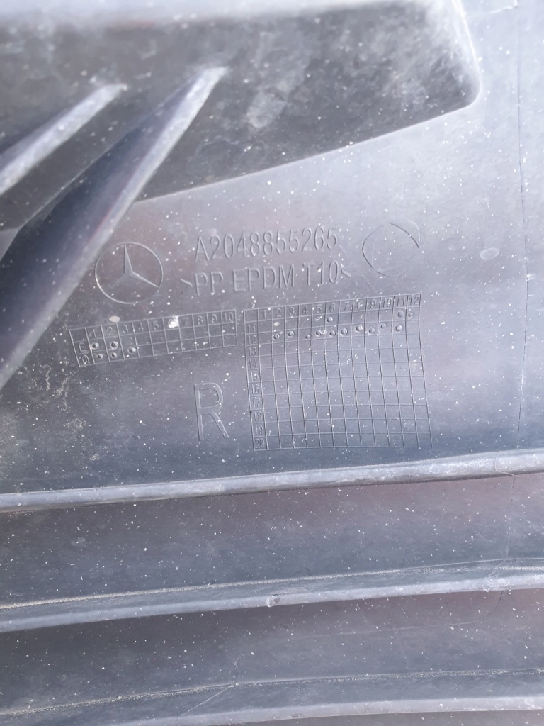 Mercedes glk x204 lift 12-15 направляющая кронштейн w бампер перед a2048855265 Доставка
