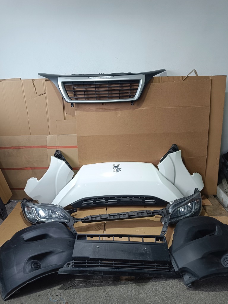 фото №10, Kompletny перед капот бампер лампи boxer iii 2018r