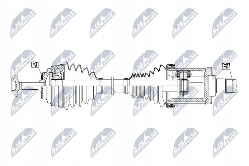 Nty npw-bm-049 wał привідний Київ
