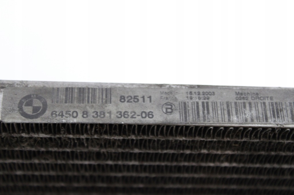 фото №4, Радиатор кондиционера bmw e60 e61 3.0d 218km 8381362