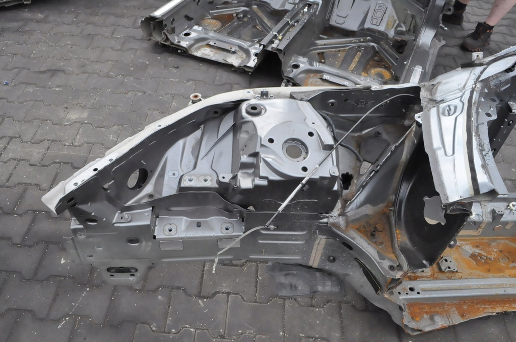 фото №8, Volvo s90 v90 чверть лонжерон права передня поріг блок двигуна a b правий