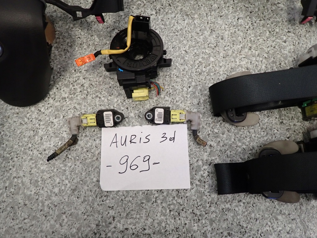 фото №11, Toyota auris i e15 3d 07- подушки безопасности воздушные набор europa srsy подушка безопасности