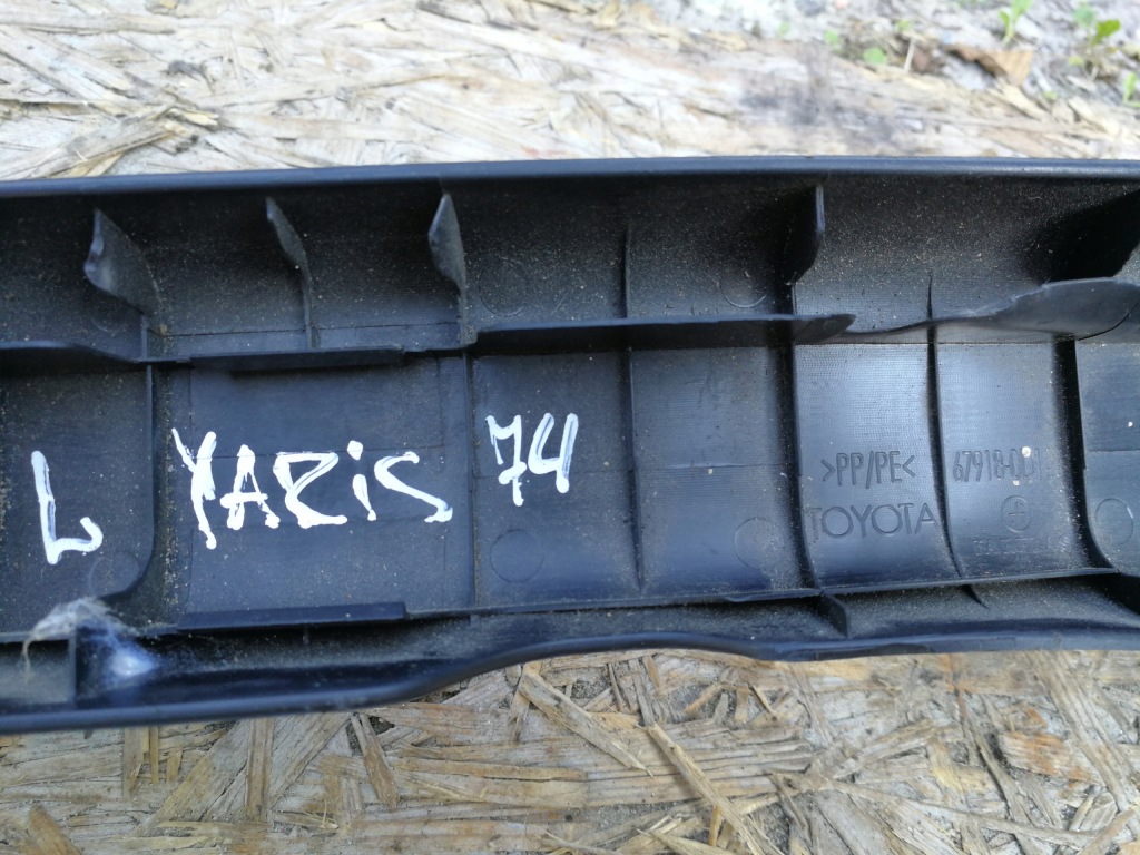 фото №5, Молдинг порог левый задняя toyota yaris iii